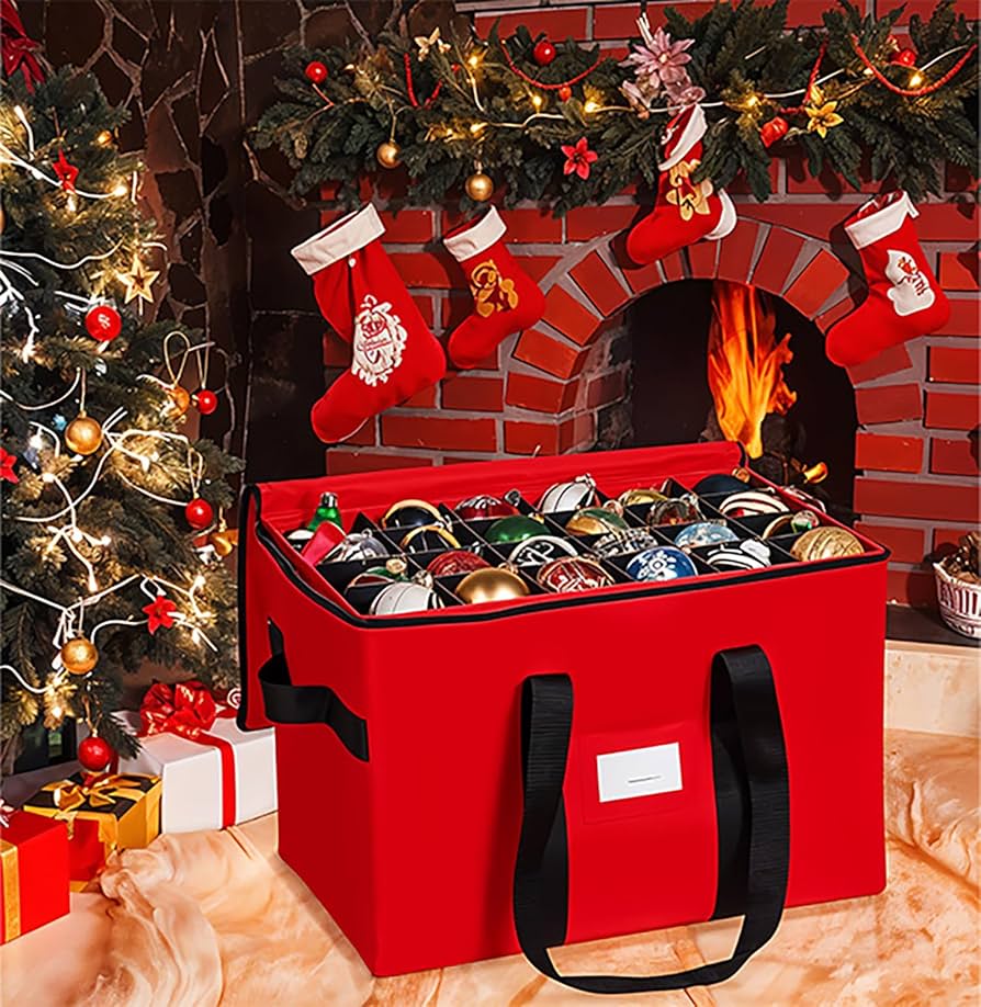 Amazon.com: Christmas Ornament Storage Container,Box Stores